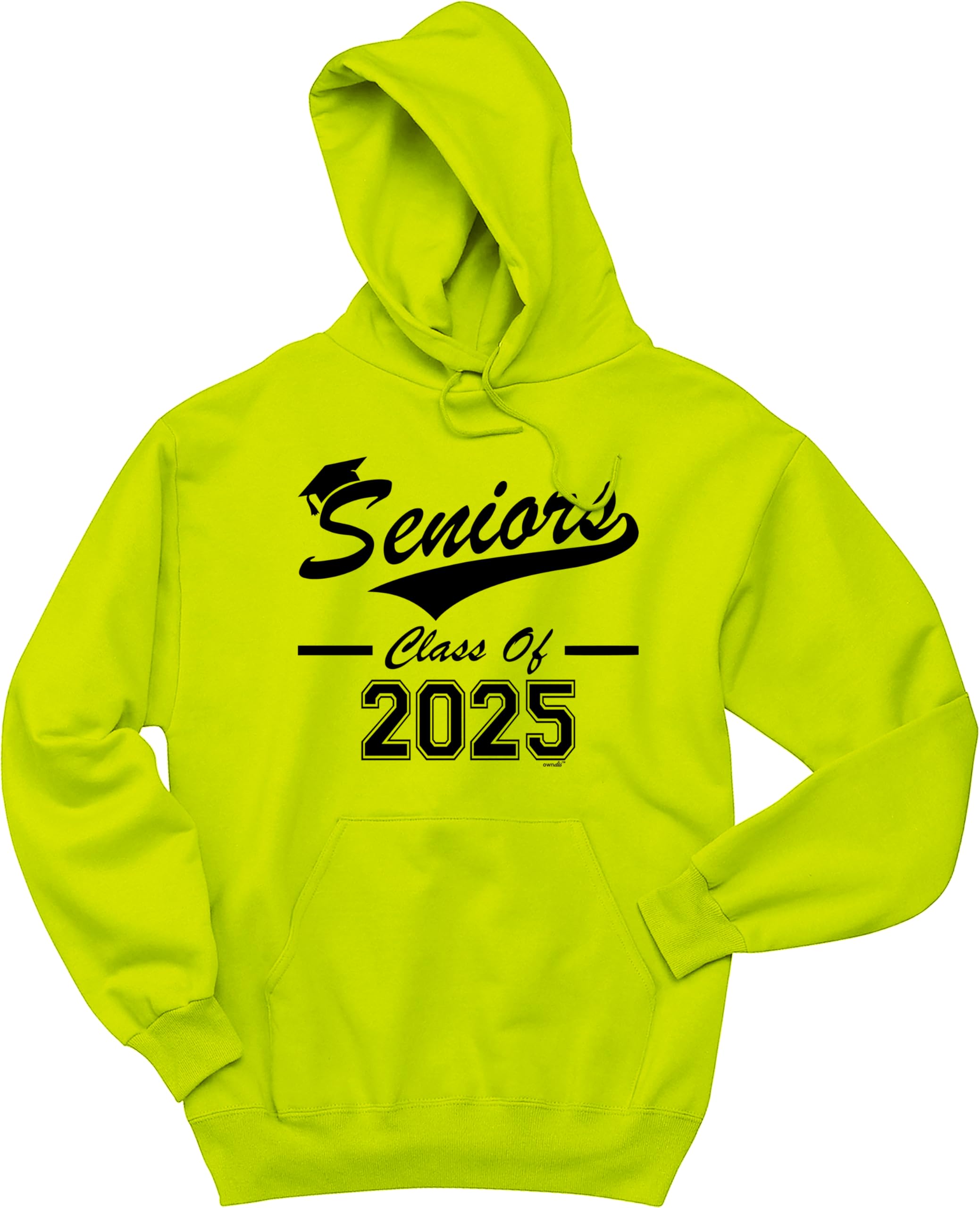 Class of 2025 Graduation Hoodie - Custom Logo Hooded Sweatshirt for Seniors - Perfect Graduation Gift for High School & College Students