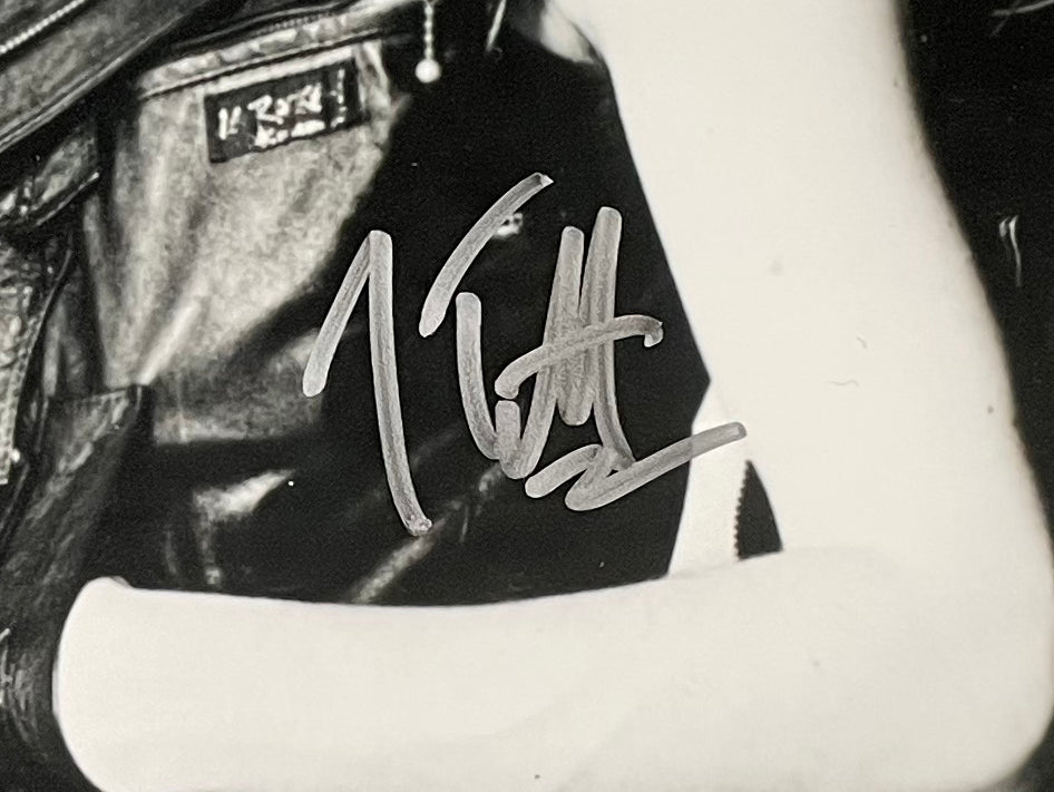 Joe Elliott Autographed 11x14 Def Leppard Black & White Photo with JSA COA - Perfect for Rock Music Fans, Collectors & Memorabilia Displays