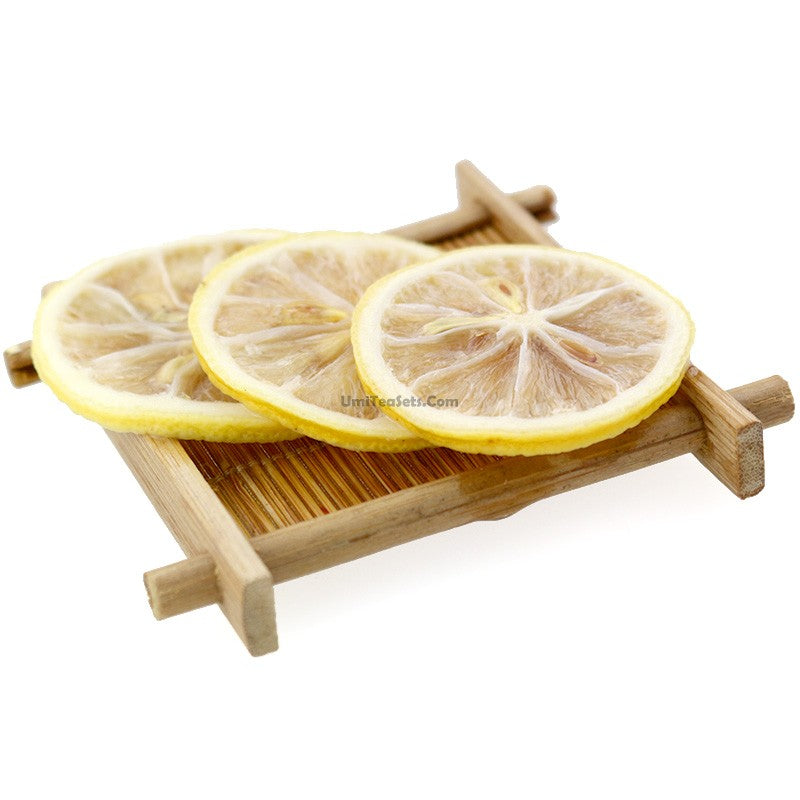 Organic Lemon Slices Tea - 100% Natural Dried Lemon for Herbal Tea, Detox & Weight Loss | Perfect for Iced Tea, Hot Brew & Gift Giving