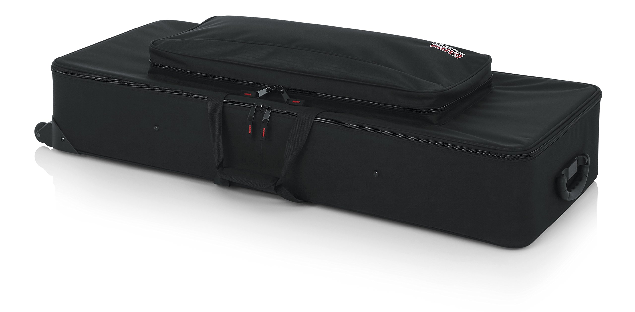 Gator GK-61 Semi-Rigid Keyboard Case - Durable 61-Key Travel Protection for Musicians | Perfect for Gigging, Studio Sessions & Transport