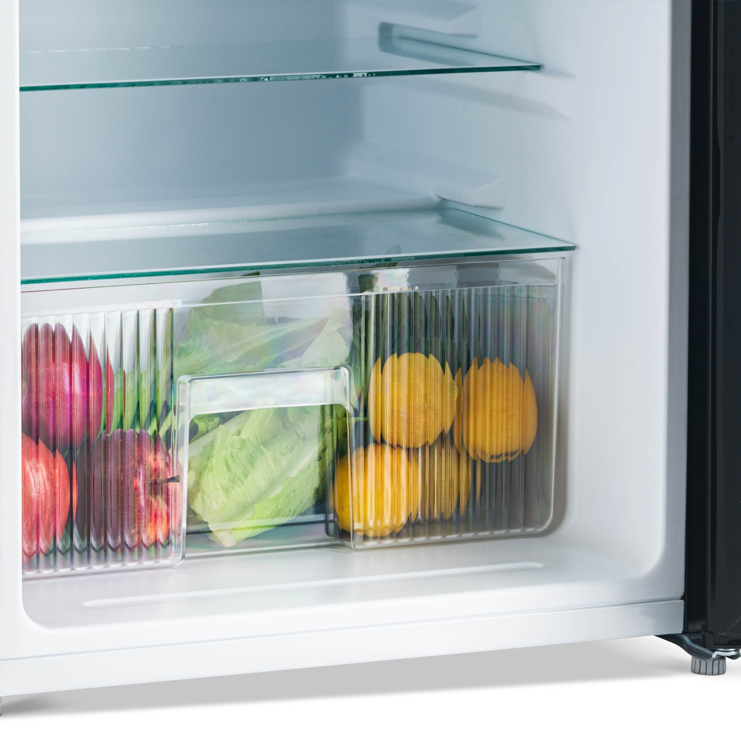 Newair® 3.1 Cu. Ft. Compact Mini Fridge with Freezer - Energy Efficient Black Refrigerator for Bedroom, Office, Dorm & Small Spaces - Perfect for Drinks, Snacks & Beauty Products Storage