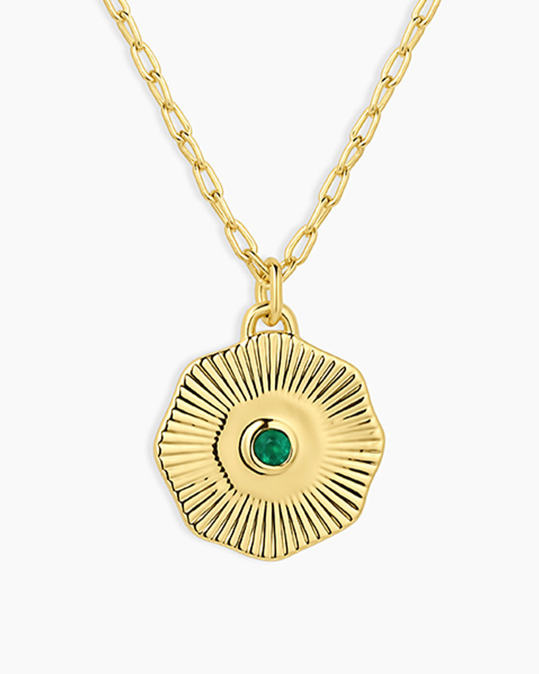 Birthstone Coin Necklace - Personalized Sterling Silver Pendant Jewelry for Women - Perfect Gift for Birthday, Anniversary & Mother's Day | Elegant Everyday Wear & Special Occasions