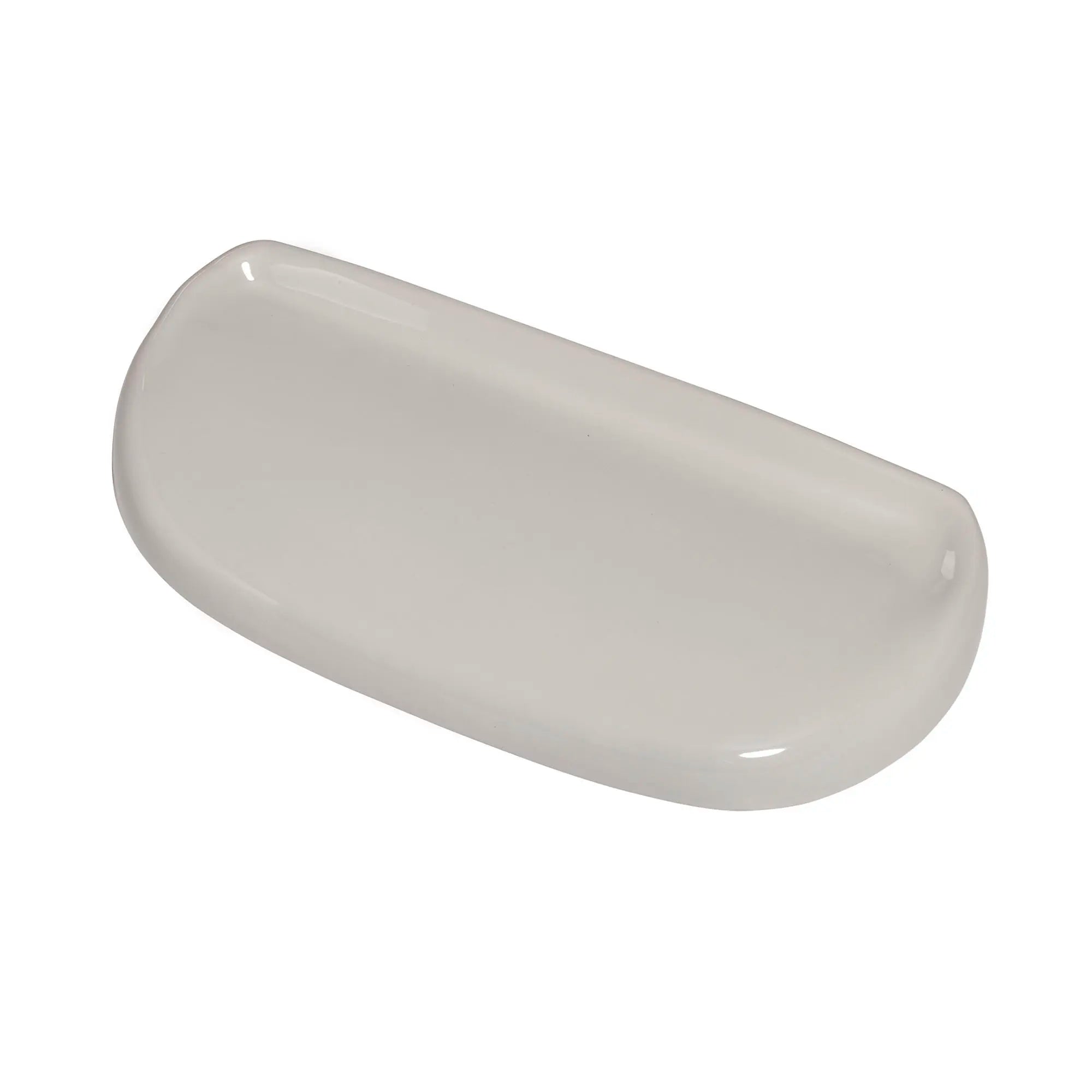 Glenwal Toilet Tank Cover 4098 - White Ceramic Bathroom Accessory for Modern Toilets | Perfect for Home, Hotel & Office Restroom Decor