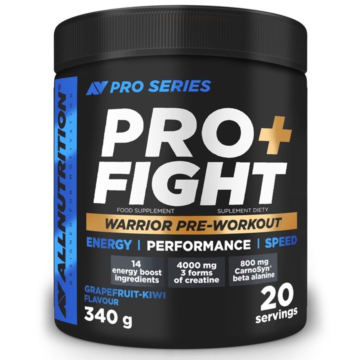 Allnutrition Pro+ Fight Pre-Workout Powder 340g - Boost Energy, Focus & Performance for Intense Gym Sessions & Athletic Training