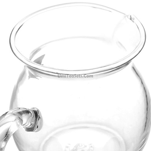 Premium Thick Glass Fair Cup - 12oz Clear Drinking Glass for Coffee, Tea, and Cold Beverages - Perfect for Home, Office, and Restaurant Use