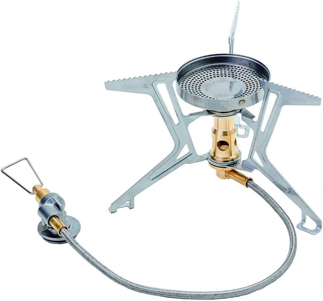 SOTO Fusion Trek Detachable Camping Stove with Micro Regulator Valve System - Wind-Resistant Portable Gas Stove for Backpacking, Hiking & Outdoor Cooking | Perfect for Camping Trips, Picnics & Emergency Preparedness