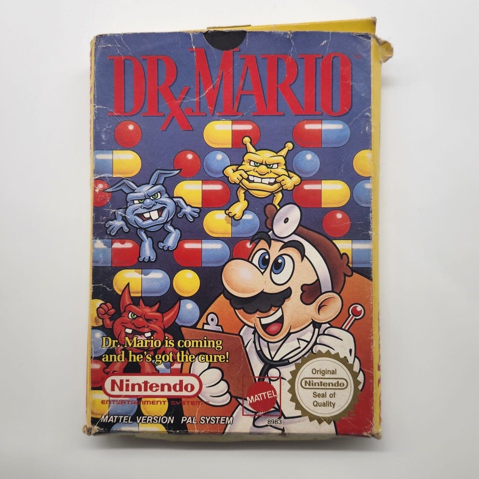 Dr. Mario Nintendo Entertainment System (NES) Game - Boxed Classic Retro Video Game for Collectors & Gamers - Perfect for Nostalgic Gaming & Display