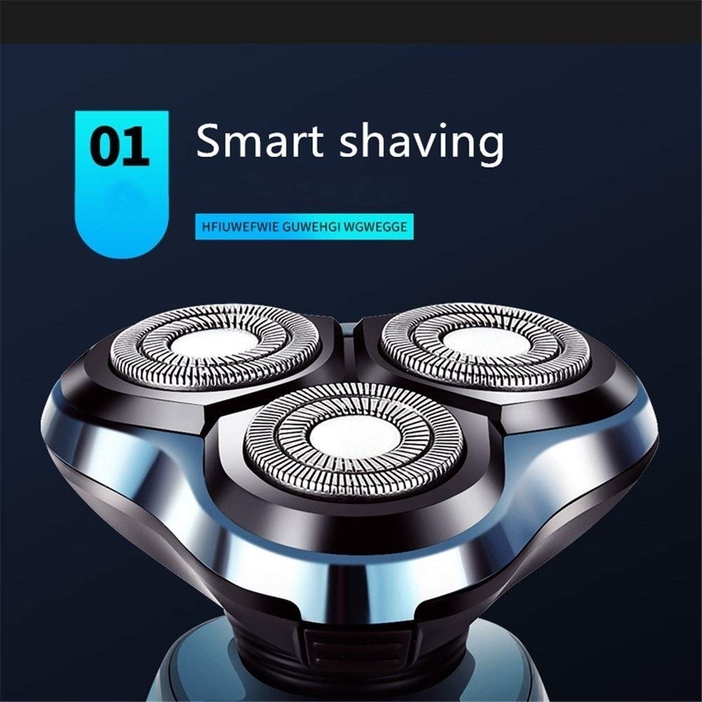Rechargeable Electric Shaver for Men - Waterproof Body & Face Shaver with USB Charging - Perfect for Travel, Gym & Daily Grooming Routine