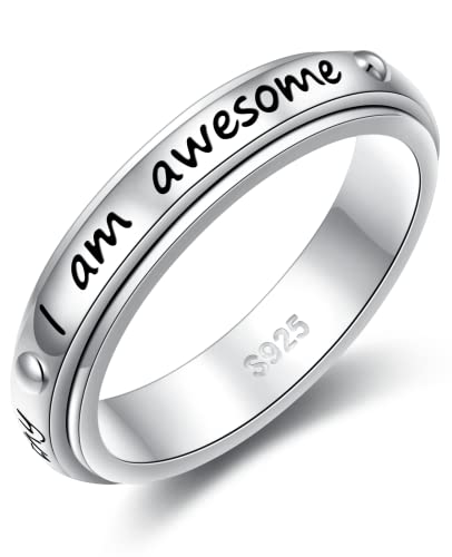 Anxiety Spinner Ring-I am awesome