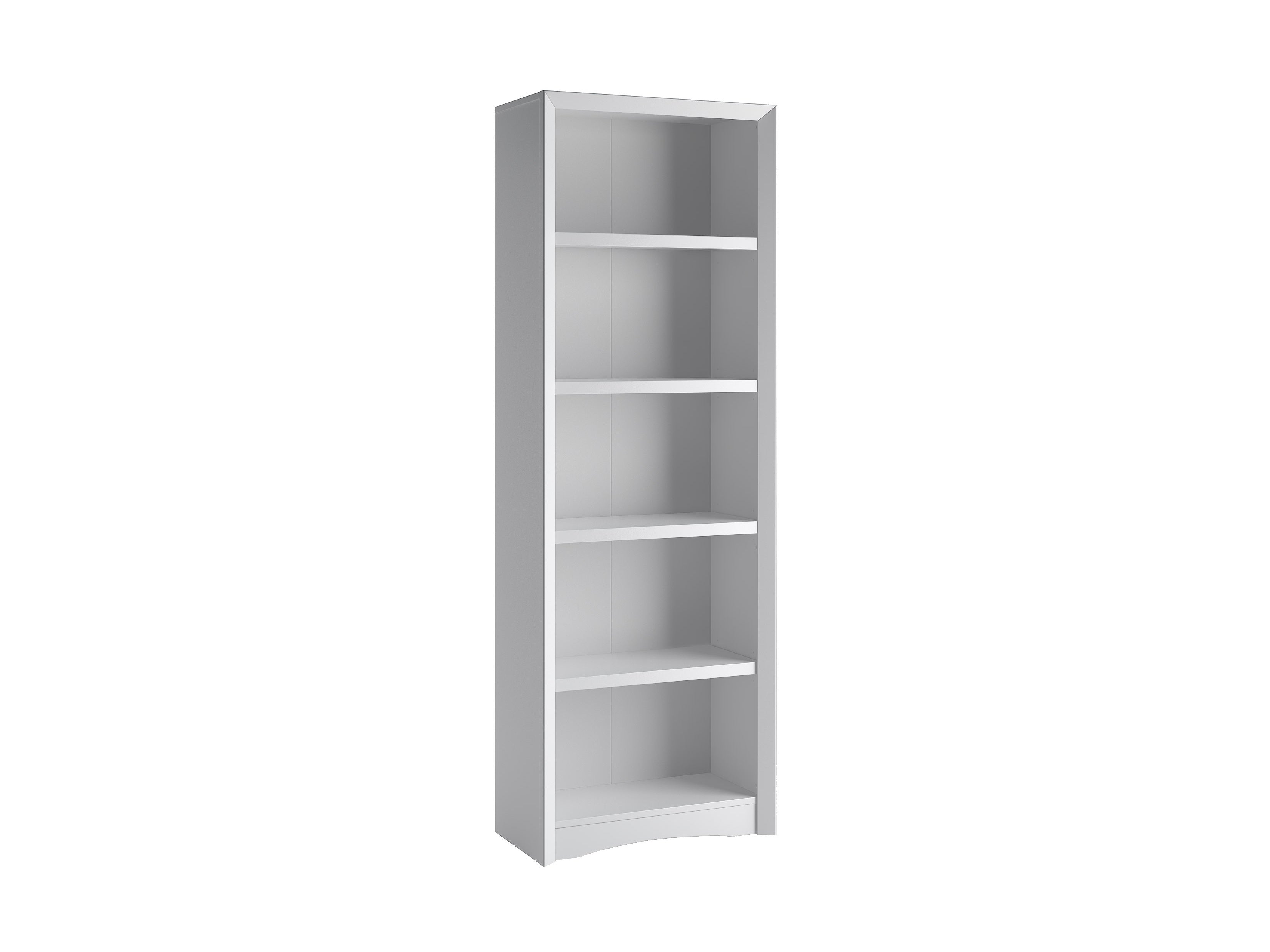 Modern Wooden Bookshelf - Sturdy 5-Tier Bookcase for Home & Office - Perfect for Living Room, Bedroom, and Study Organization