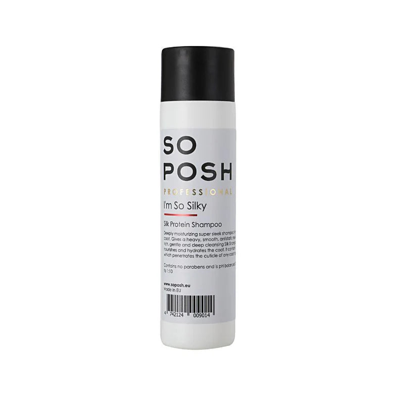 So Posh I'm So Silky Shampoo for Smooth & Shiny Hair - Sulfate Free & Paraben Free (8oz, 16oz, 32oz) - Perfect for Daily Use, Salon Quality Results at Home