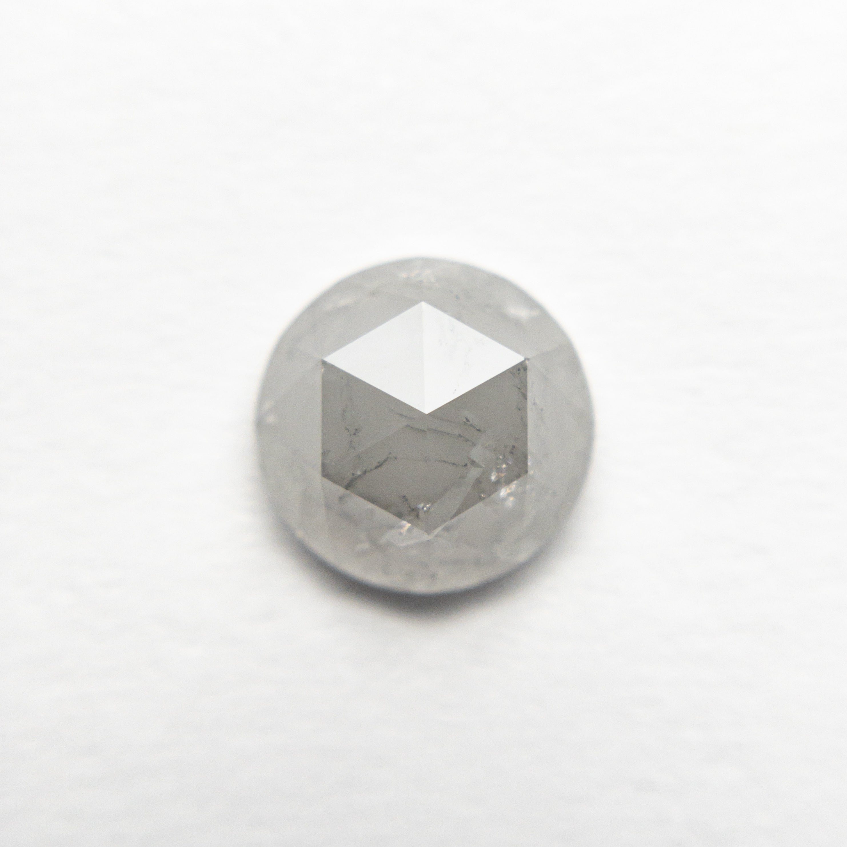 1.82ct Round Rose Cut Diamond (7.53x7.40x3.80mm) - Premium Loose Gemstone for Engagement Rings & Jewelry Making | Style 20901 Size 12