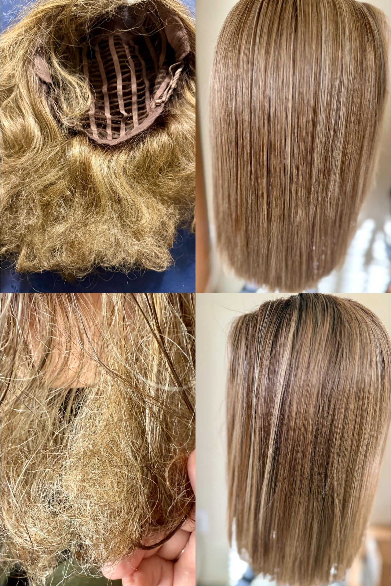 Professional Wig Revitalization Kit - Restore & Refresh Synthetic & Human Hair Wigs - Perfect for Cosplay, Daily Wear & Styling - Salon-Quality Hair Care Solution