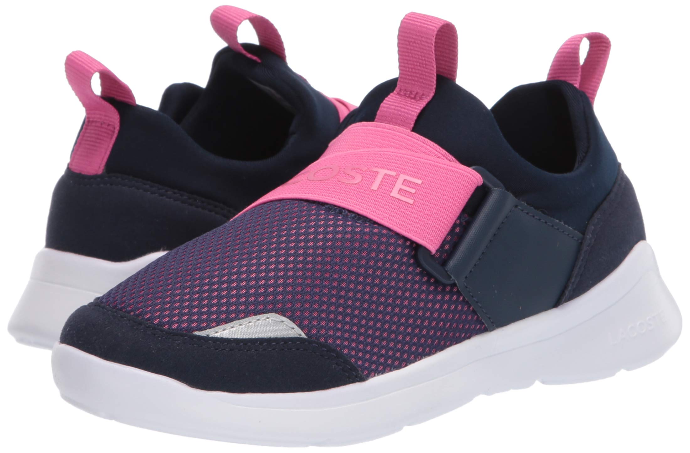 Lacoste LT Dash Kids Sneakers - Lightweight Comfortable Shoes for Boys & Girls - Perfect for School, Play & Everyday Wear