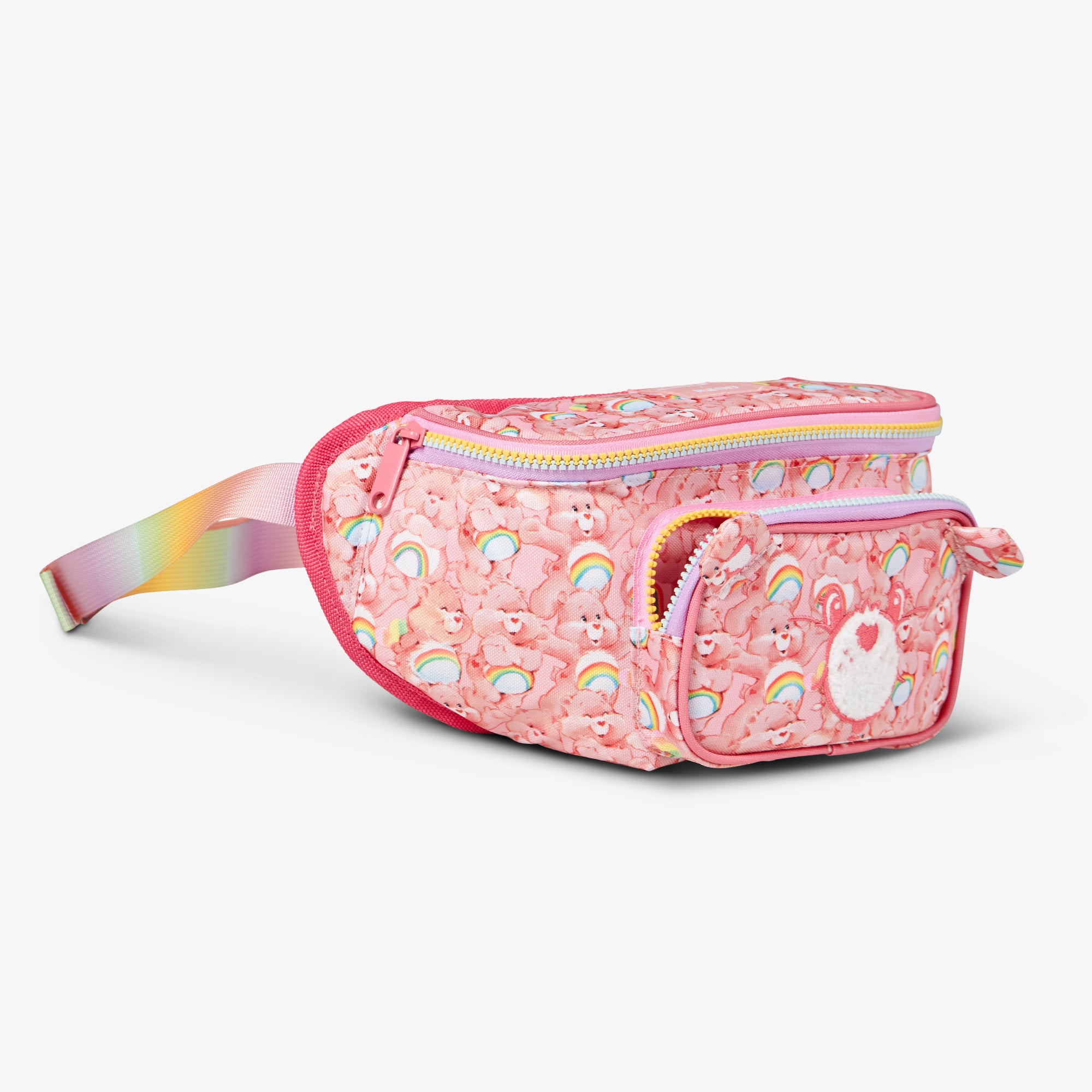 The Care Bears™ Cheer Bear Fanny Pack - Cute Waist Bag for Kids & Adults - Perfect for Theme Parks, Concerts & Travel Accessories
