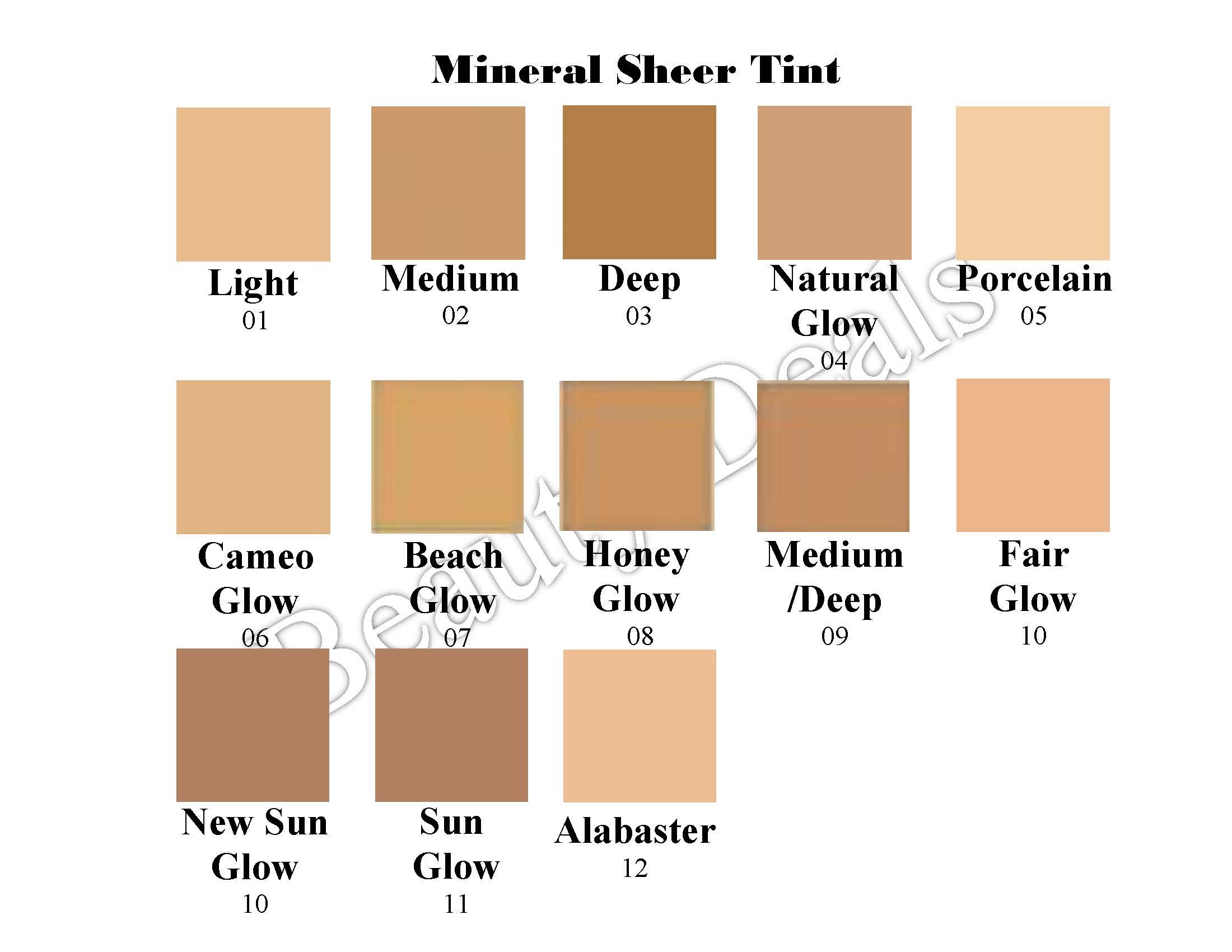 Beauty Deals Mineral Sheer Tint SPF 20 Tinted Moisturizer - Sun Glow | Lightweight Daily Sunscreen & Hydrating Foundation | Perfect for Beach Days & Natural Makeup Looks