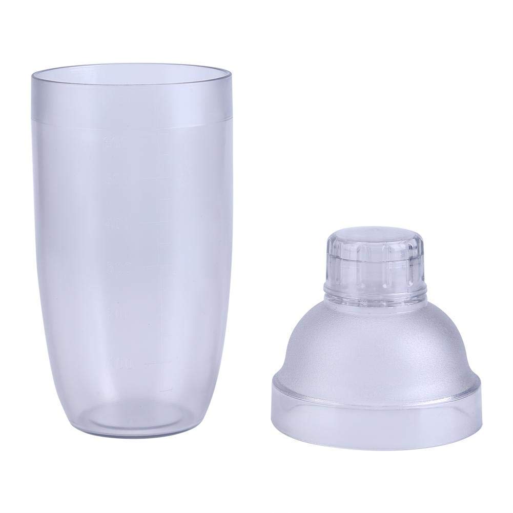 700cc Plastic Cocktail Shaker with Measuring Scale - Bartender Tool for Milk Tea, Espresso & Snow Grams Drinks - Perfect for Home Bars, Coffee Shops & Professional Mixology