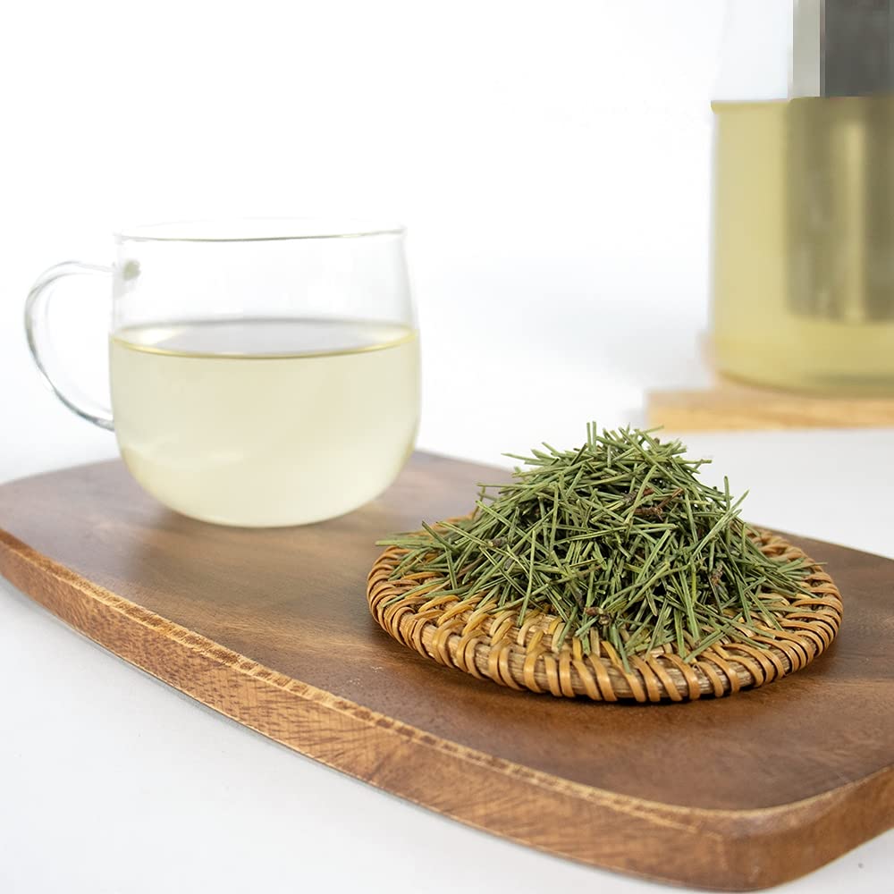 Organic Nepure Pine Needle Tea - 100% Natural Dried Pine Leaves Herbal Tea | Korean Traditional K-Food Wellness Supplement (1.8kg/64oz) | Immune Support & Relaxation Tea for Daily Wellness Routine