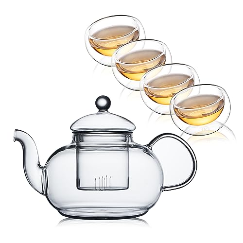 teapot with cups