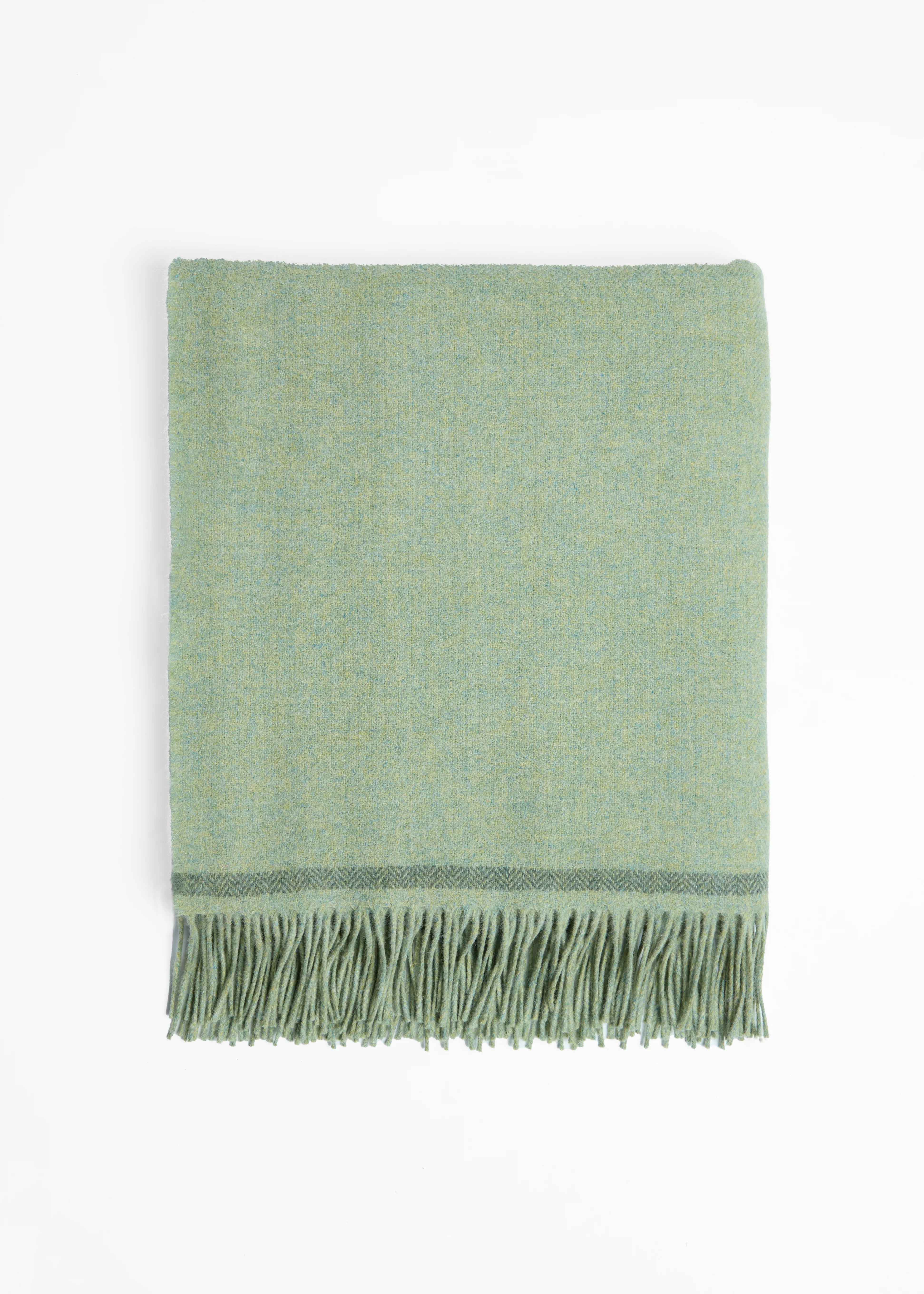 Foxford Lambswool Throw Blanket - Soft & Luxurious Blackwater Color - Perfect for Sofa, Bed & Cozy Winter Nights