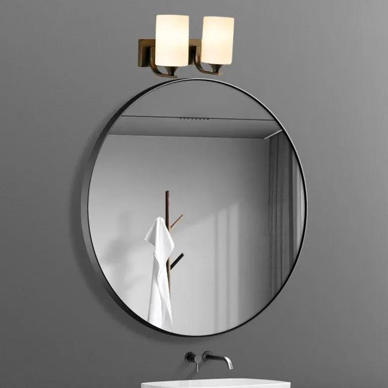 Modern Frosted Glass Cylinder Wall Lights - Sleek & Contemporary Home Lighting for Living Room, Bedroom, or Hallway
