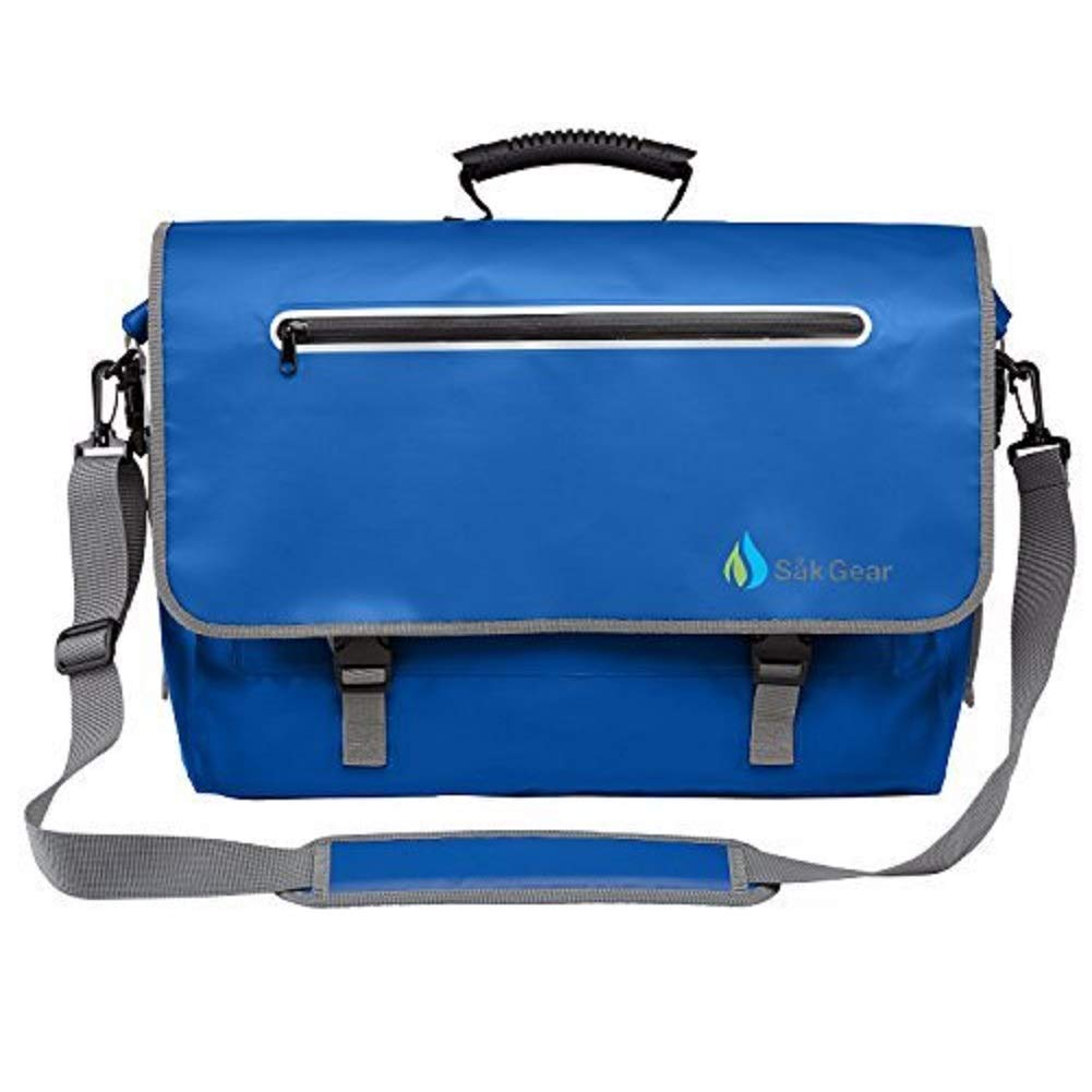 Waterproof Messenger Bag for Men & Women - BriefSak Durable Crossbody Laptop Bag - Ideal for Travel, Work & Outdoor Adventures
