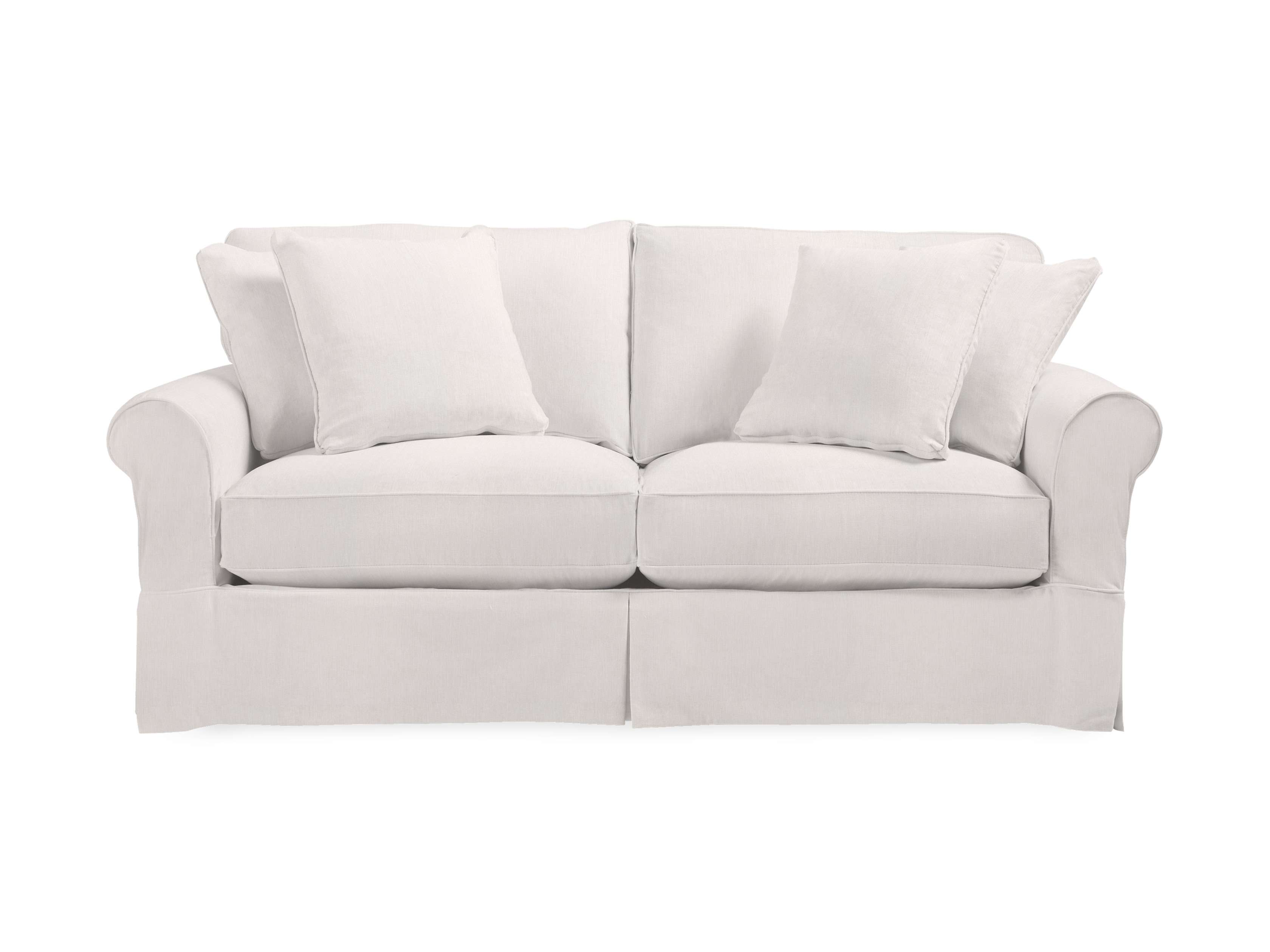 Baldwin Slipcovered Sofa - Comfortable Modern Upholstered Couch for Living Room, Lounge & Home Decor | Perfect for Family Gatherings & Relaxation
