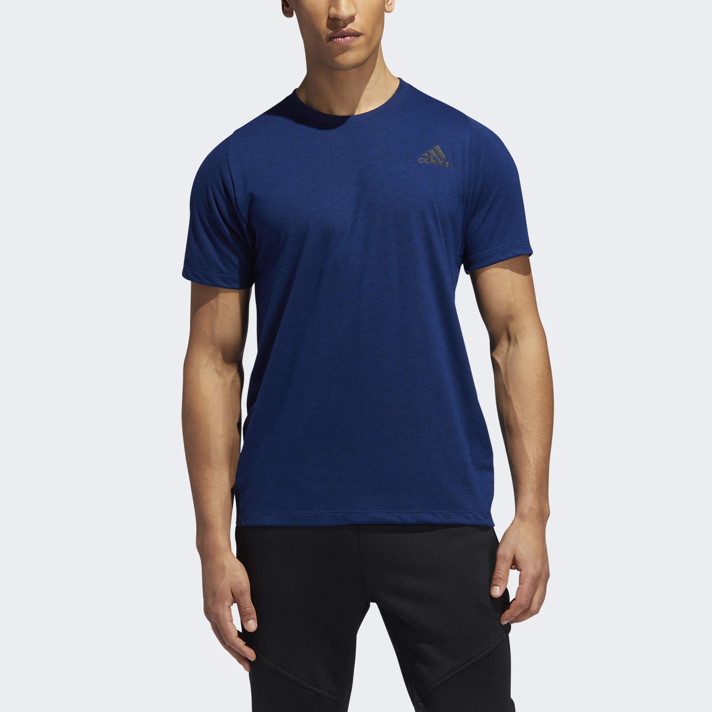 Adidas Men's Freelift Sport Prime Heather T-Shirt - Lightweight Performance Workout & Gym Shirt for Running, Training & Casual Wear
