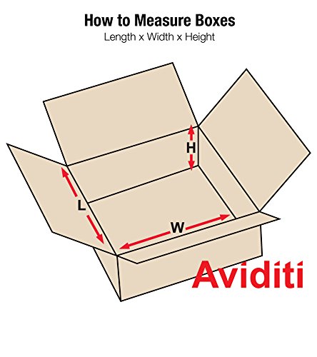 Aviditi 16x16x6 Inches Double Wall Corrugated Cardboard Shipping Boxes - 15 Pack Heavy Duty Moving Boxes for Packing, Storage & Shipping | Perfect for Home Moves, Warehouse Storage & Ecommerce Packaging