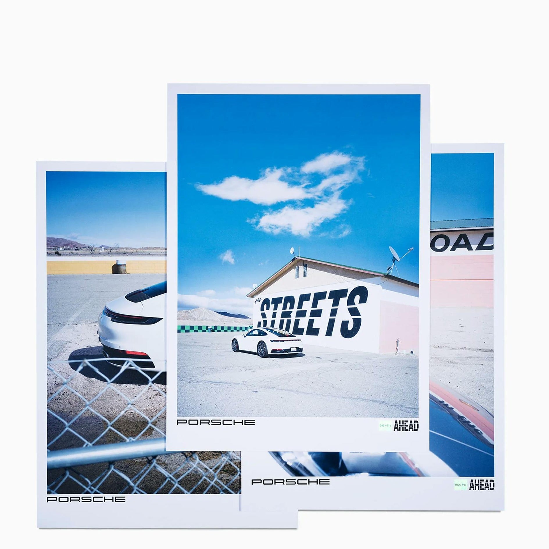 Porsche Southwest Poster Set No. 2 - Limited Edition Wall Art for Car Enthusiasts | Perfect for Home, Office & Garage Decor