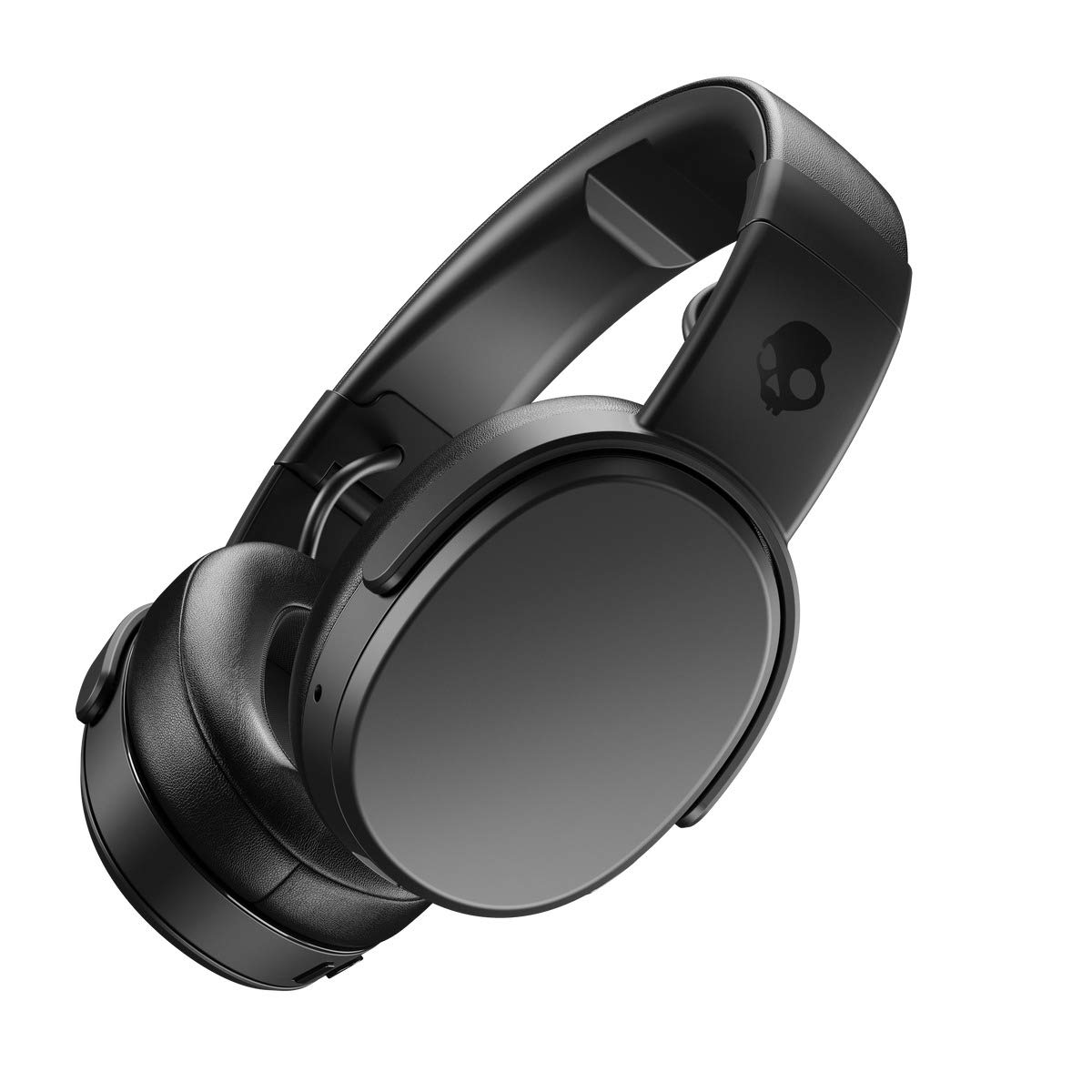 Skullcandy Crusher Wireless Over-Ear Headphones with Powerful Sensory Bass, 40-Hour Battery Life, Built-in Mic - Compatible with iPhone, Android & Bluetooth Devices (Black) - Perfect for Gaming, Music & Travel