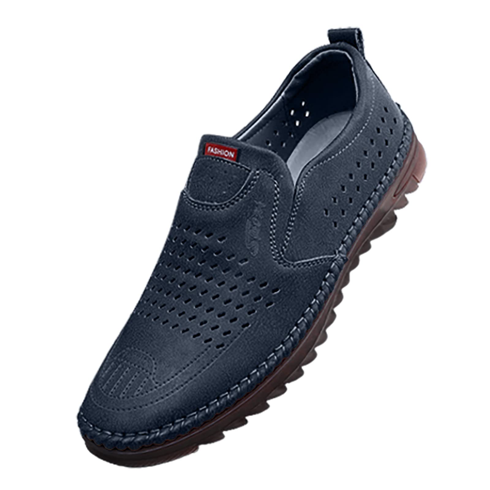 Best Orthopedic Dress Shoes for Men - Leather White Flip Flops, Black Slides, Retro Sneakers, Pool & Canvas Deck Shoes, Blue & Navy Boat Shoes - Perfect for Work, Casual, and Outdoor Activities