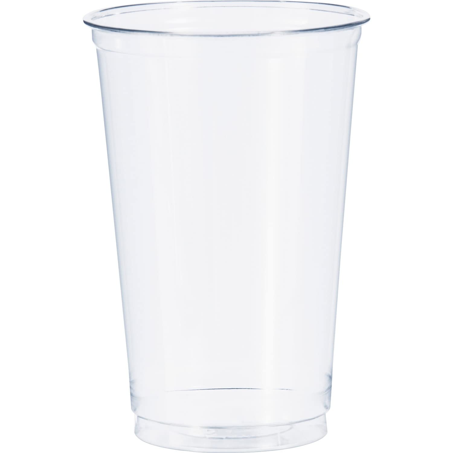 SCCTN20 - 20oz Clear Solo Ultra Clear Pete Cold Cups, 50 Pack - Perfect for Parties, Picnics, and Beverage Service