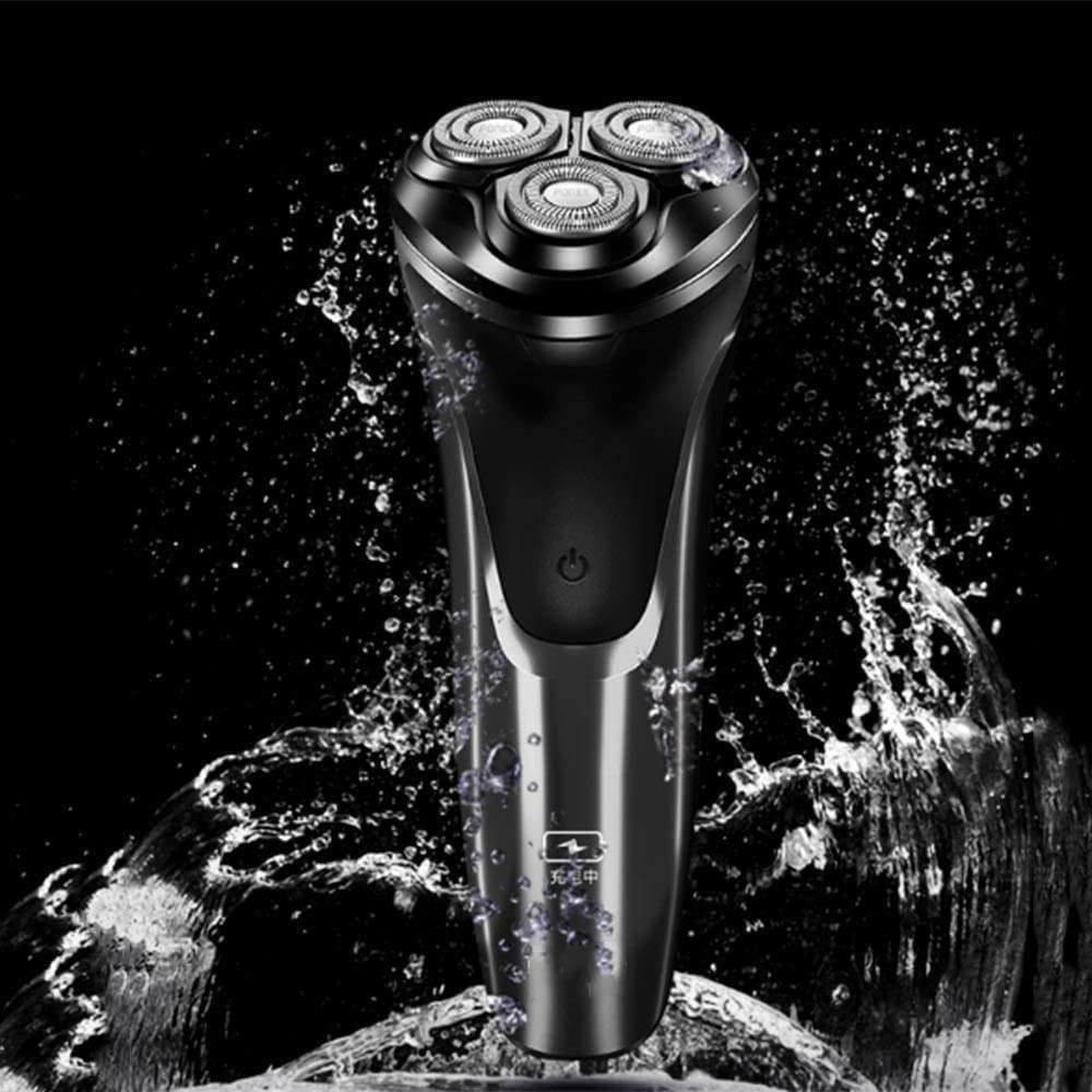 Best Electric Razor for Men - Rotary Shaver with Pop-Up Beard Trimmer, Rechargeable Cordless Shaver for Smooth Shaving - Perfect for Travel, Home & Daily Grooming