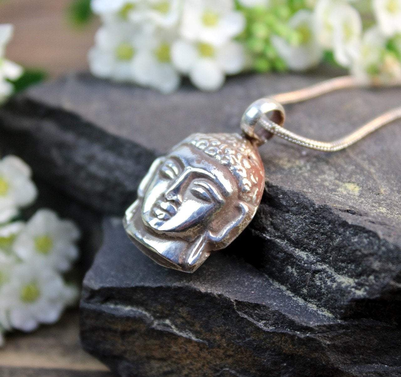 Handmade Buddha Face Statue - Serene Meditation Decor for Home, Office & Garden | Zen & Spiritual Gift Idea