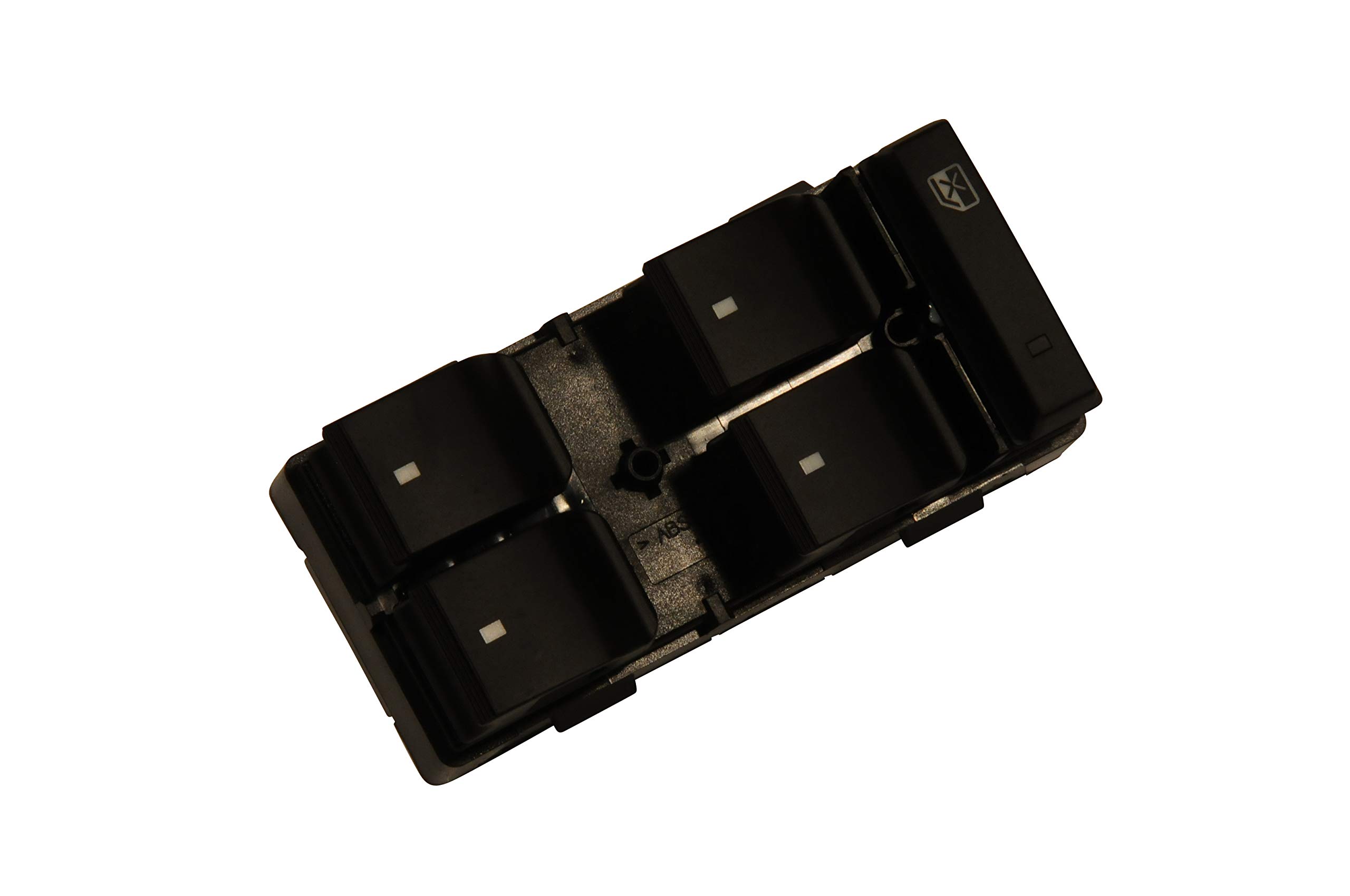 GM 20966810 Front Side Window Switch with Side Window Lockout & Module - Power Window Control for Chevy/GMC Trucks & SUVs - Driver Side Master Switch Replacement for Smooth Window Operation