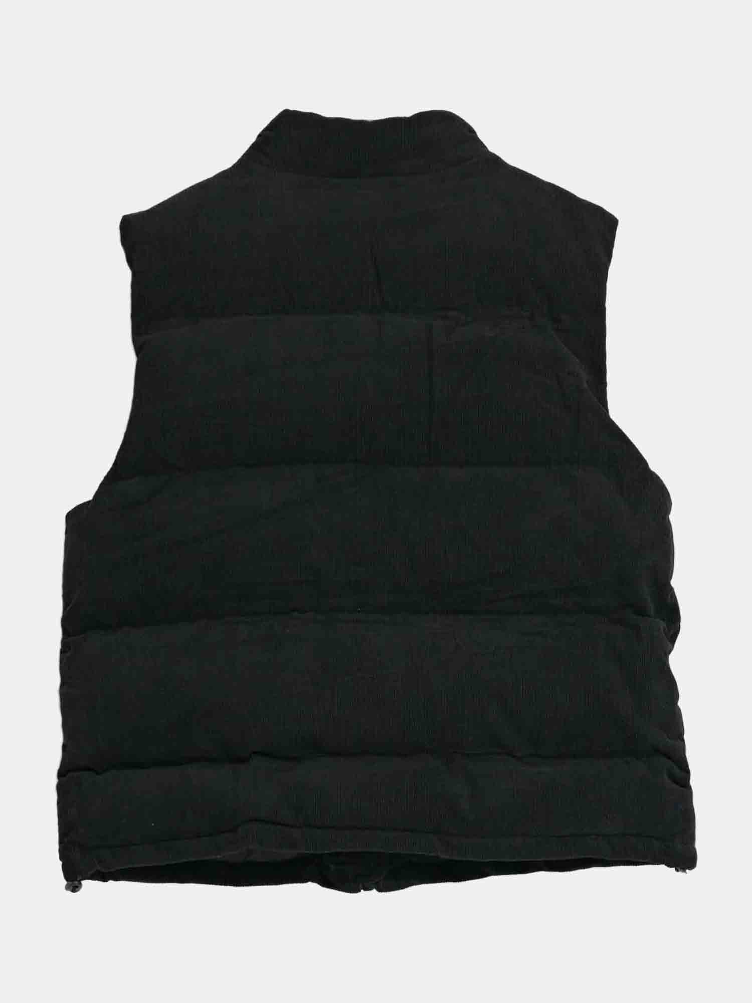 Misfit Pound For Pound Corduroy Puffa Vest - Lightweight Warm Winter Jacket for Men & Women - Perfect for Outdoor Activities, Hiking, and Casual Wear