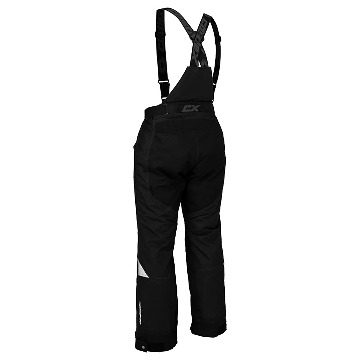 Castle X Women's Fuel Snowmobile Pants - Waterproof Insulated Winter Snow Pants for Riding & Outdoor Activities - Black - Size XL
