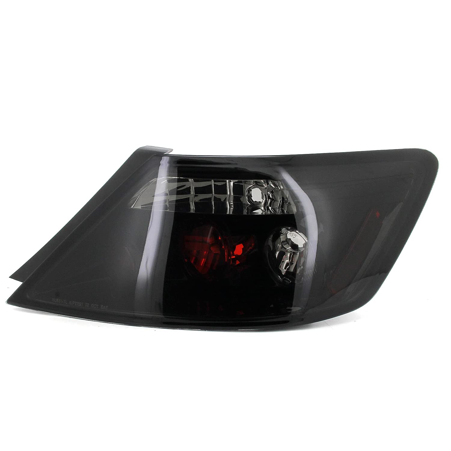 Spec-D Tuning Black Smoke LED Tail Lights for 2006-2011 Honda Civic Coupe 2-Door | Left & Right Pair Assembly | Enhanced Style & Night Visibility for Custom Car Builds