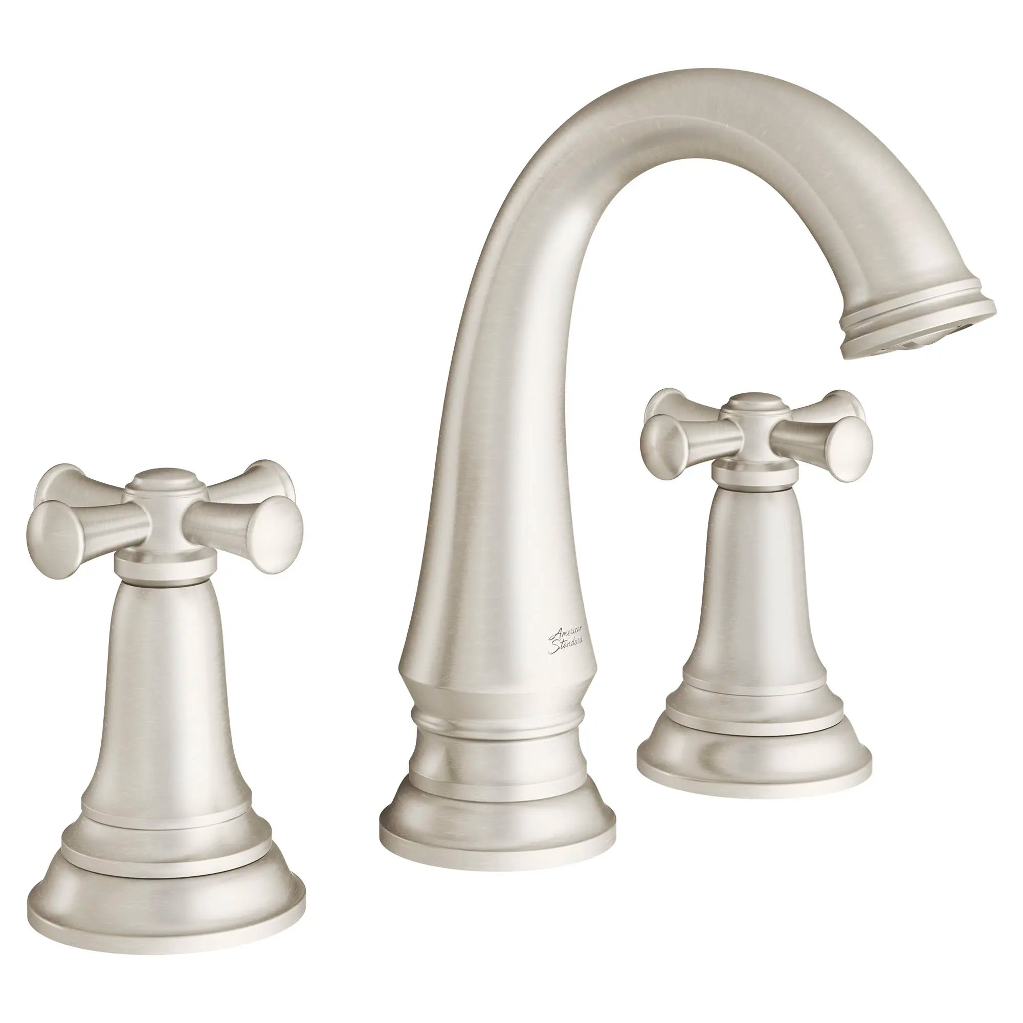 Delancey® 8 Inch Widespread 2 Handle Bathroom Faucet - 1.2 GPM/4.5 LPM Low Flow - Cross Handles - Perfect for Vanities and Powder Rooms
