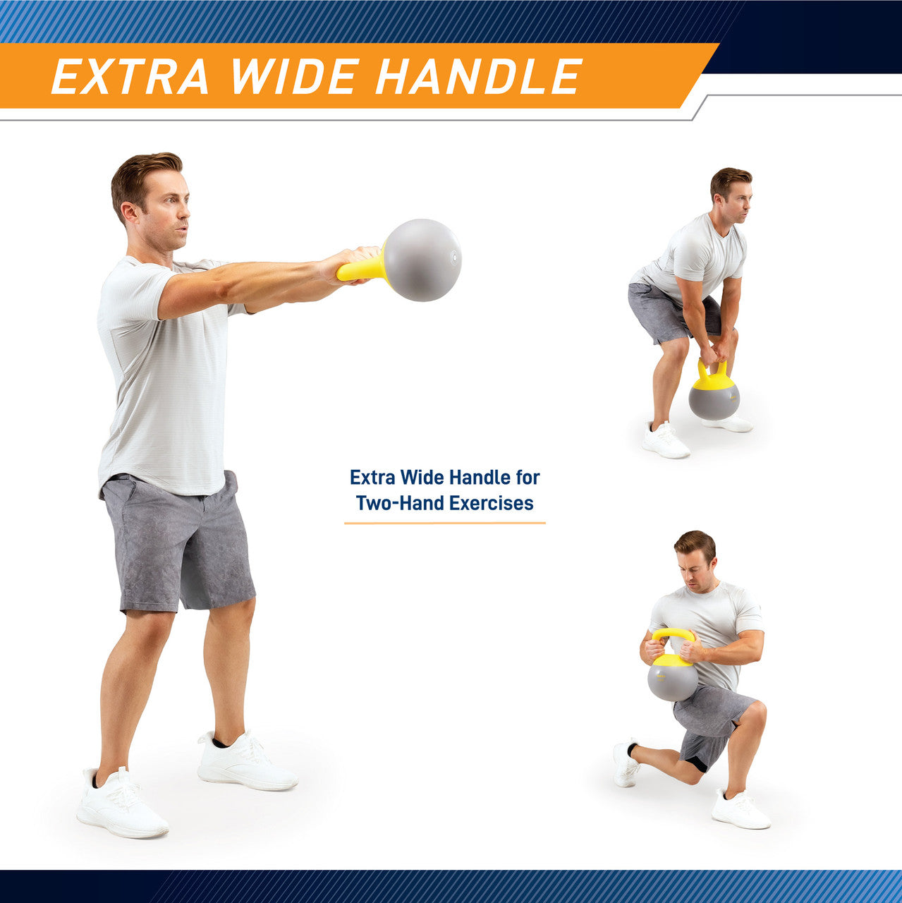 ProIron Soft Kettlebell 8lbs with Iron Sand Fill - Non-Slip Handle for Home Gym, CrossFit & Strength Training | Perfect for Beginners & Advanced Workouts