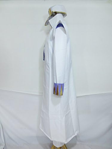 Jotaro Kujo Third Ver. White Cosplay Costume - Anime Manga JoJo's Bizarre Adventure Outfit for Men (Size L) - Perfect for Halloween, Conventions & Role-Playing