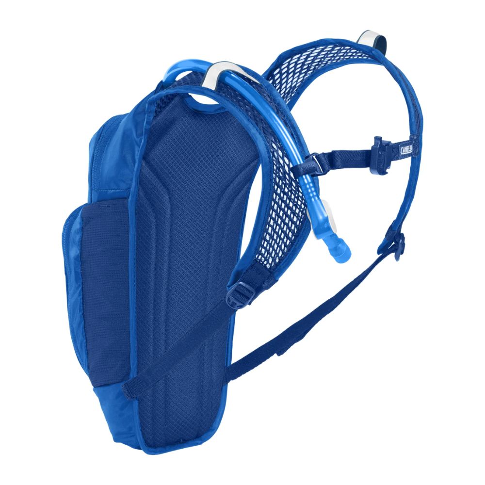 Camelbak Kids Mini M.U.L.E Hydration Backpack 1.5L Blue - Lightweight Water Backpack for Hiking, Biking & Outdoor Activities | BPA-Free Hydration Pack for Boys & Girls