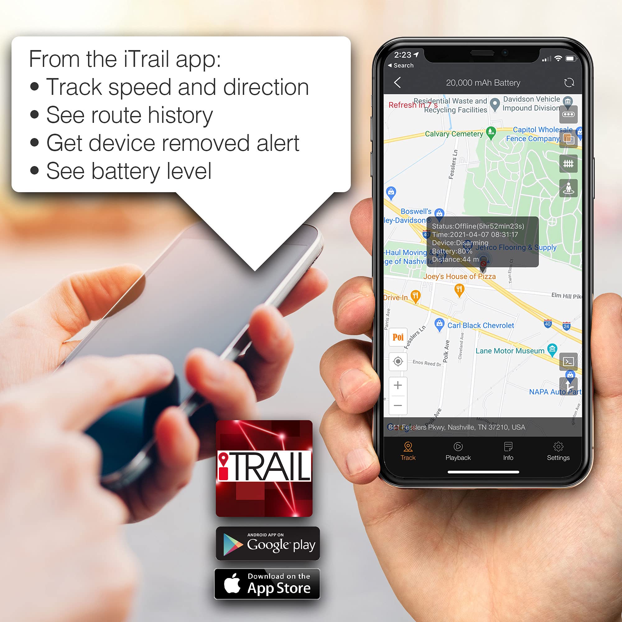 5G GPS Tracker for Vehicles - Real-Time Tracking Device with Geo-Fence & 256-Day Battery Life - Monitor Kids, Cars, Seniors & Pets (Includes 6-Month Service) - Perfect for Fleet Management, Personal Safety & Asset Protection