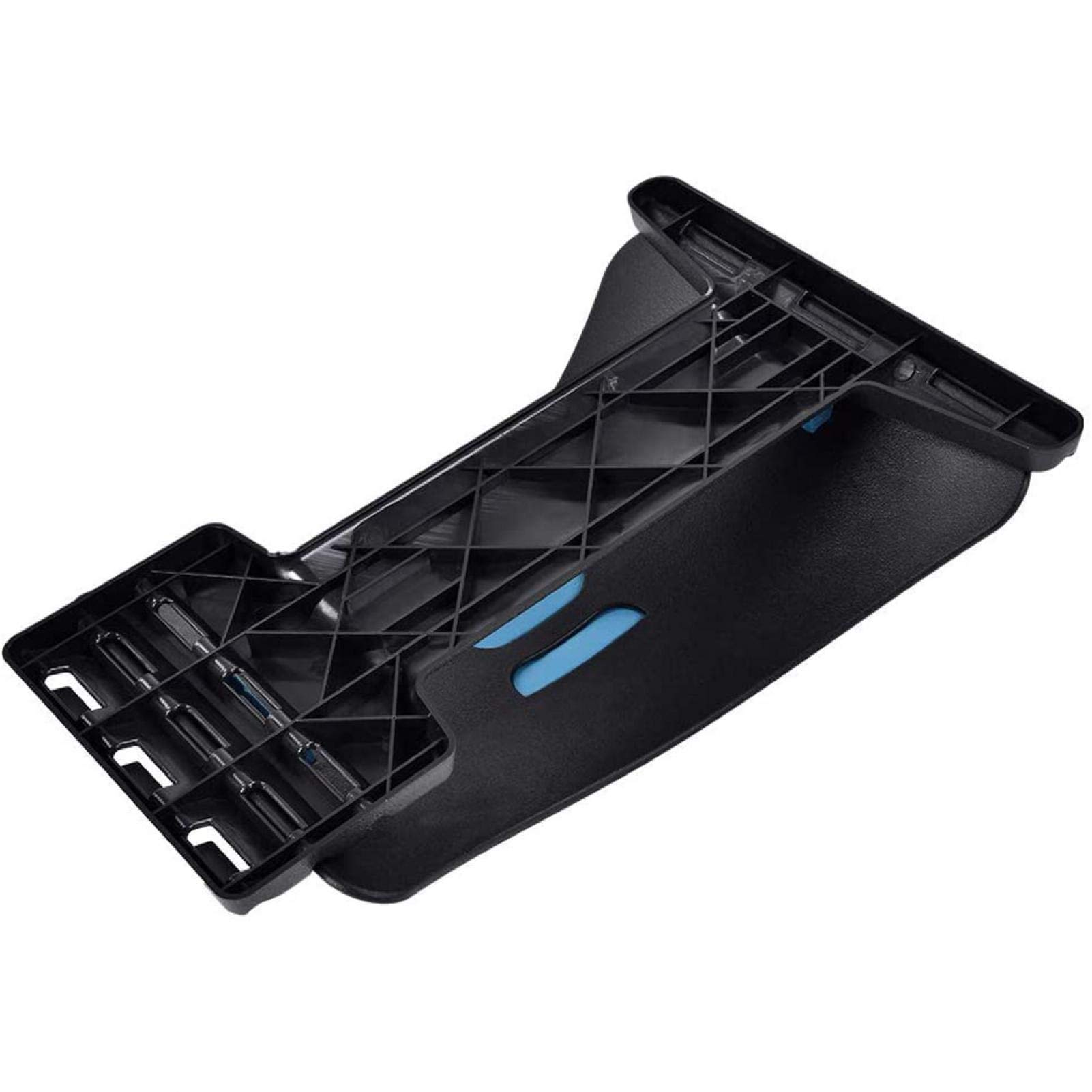 3-Level Adjustable Back Stretcher for Pain Relief & Waist Support - Improves Posture & Blood Circulation - Blue Black Fitness Stretching Device for Home, Office & Gym Use