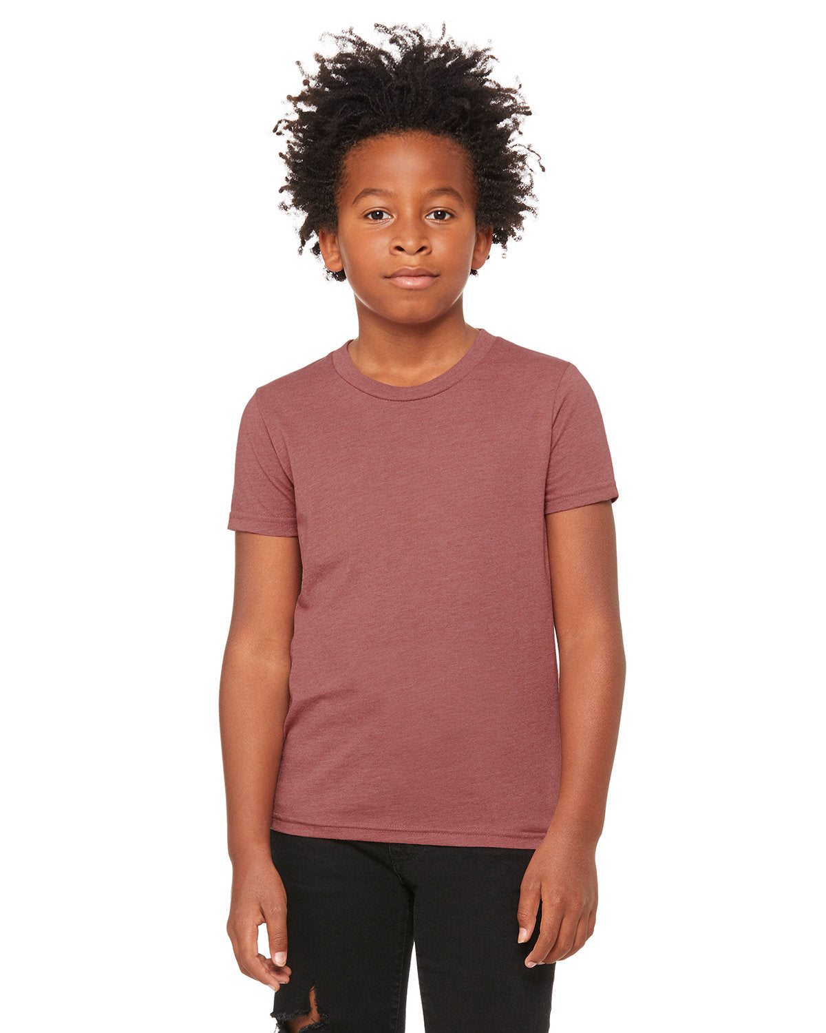 Bella + Canvas 3001Y Youth Jersey T-Shirt - Soft Cotton Comfort Fit Tee for Kids - Perfect for School, Sports & Everyday Wear