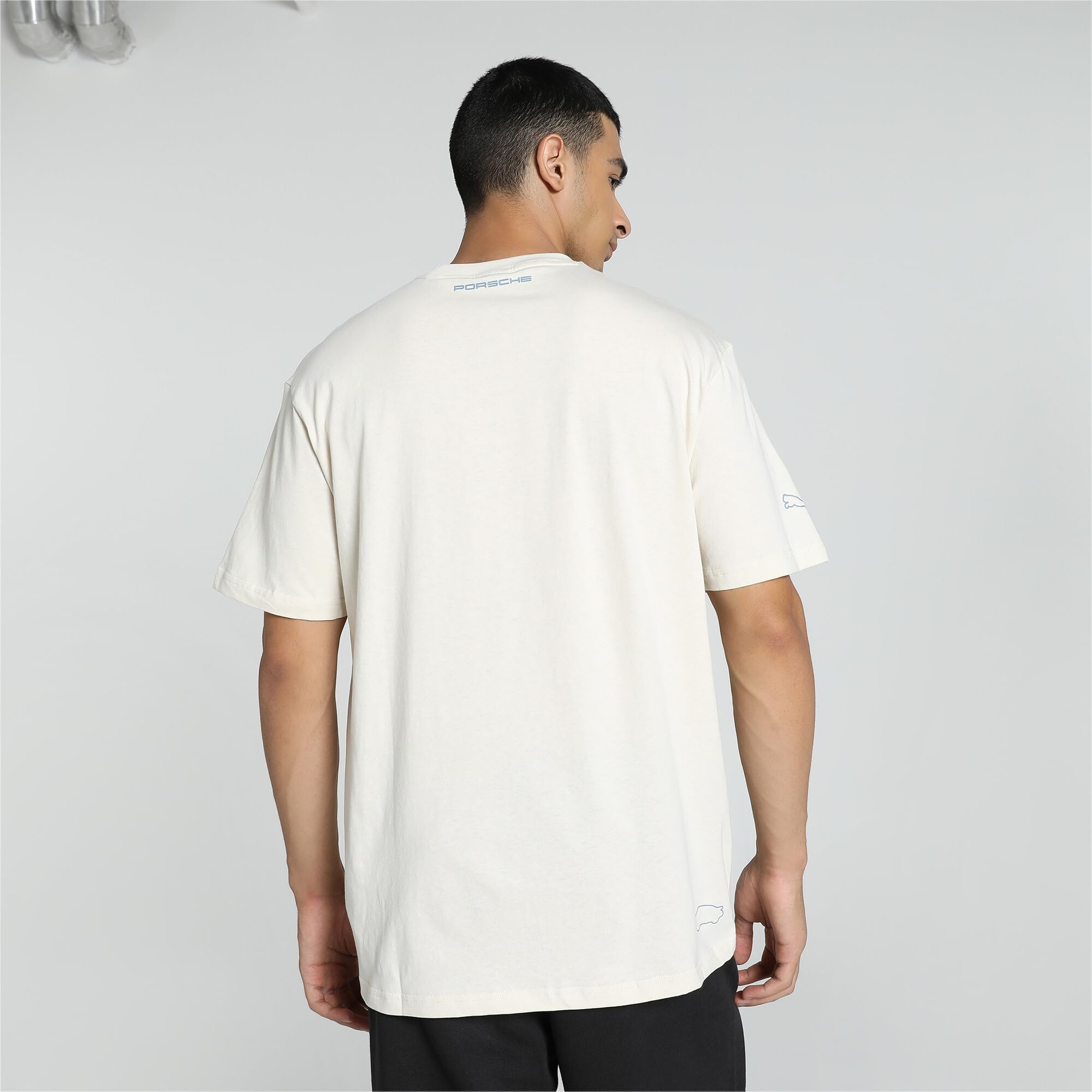 PUMA Men's Porsche Legacy Essentials T-Shirt - Comfortable Cotton Tee for Casual Wear, Sports & Everyday Outfits