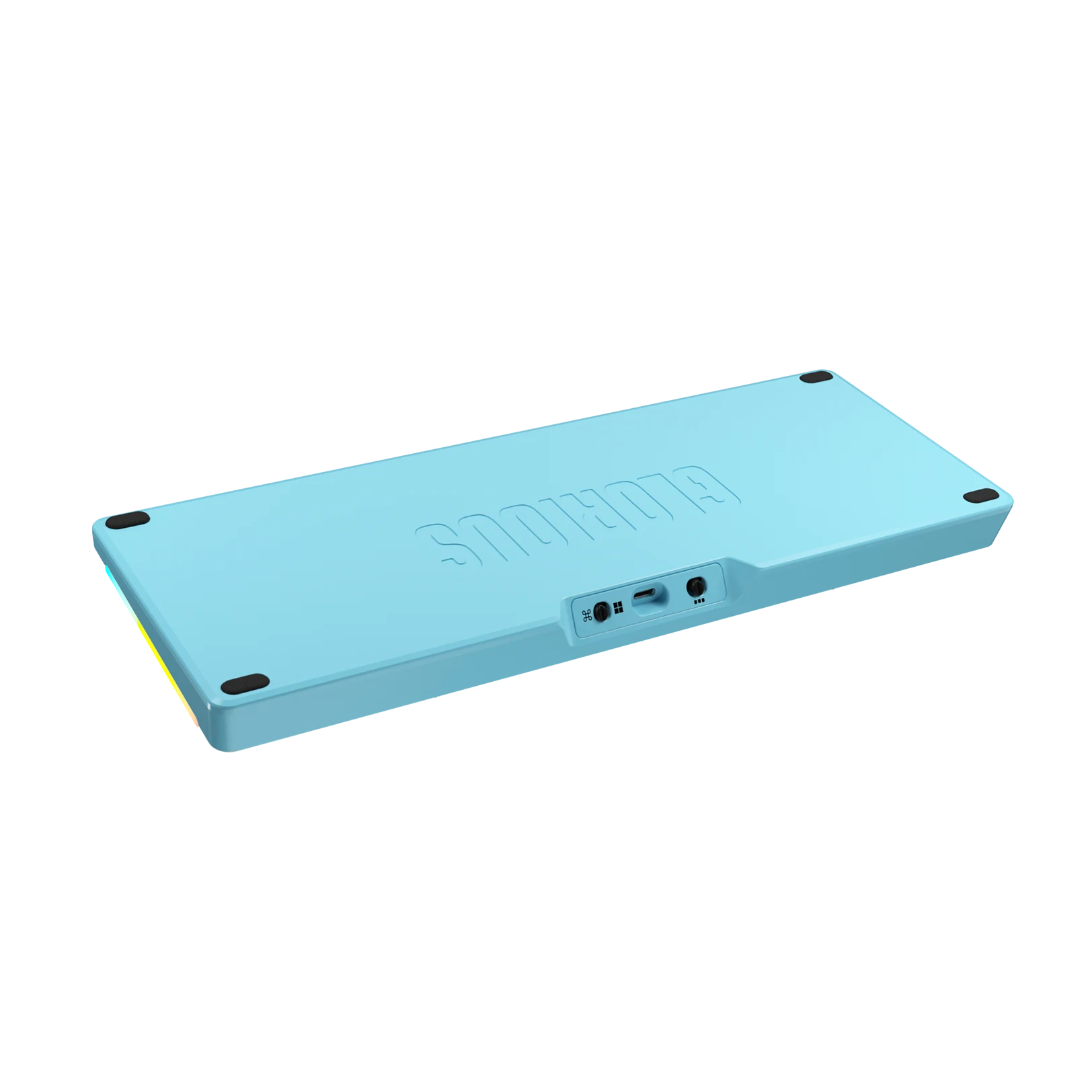 GMMK 3 65% Mechanical Keyboard Bottom Case - Limited Edition Metal Laguna Blue | Perfect for Gaming, Typing & Custom Keyboard Builds