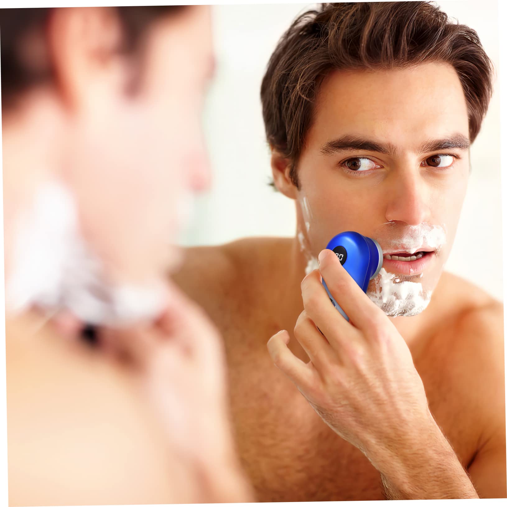 Best Electric Shaver & Beard Trimmer for Men - Rechargeable Portable Razor with Gradient Shaving Technology | Perfect for Travel, Gym & Daily Grooming