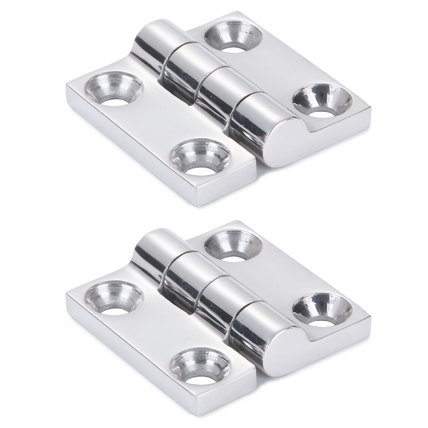 Atibin Heavy Duty Marine Hinge - 316 Stainless Steel Boat Deck Hinges for Cabinets & Doors | Corrosion-Resistant Marine Hardware for Boats, Yachts & Outdoor Applications